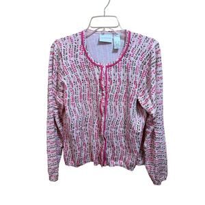 Liz Claiborne Pink Cardigan Women’s XL